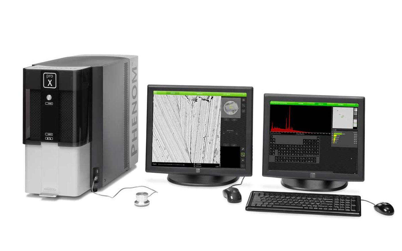 Phenom: El primer microscopio electrónico de barrido portátil del mundo