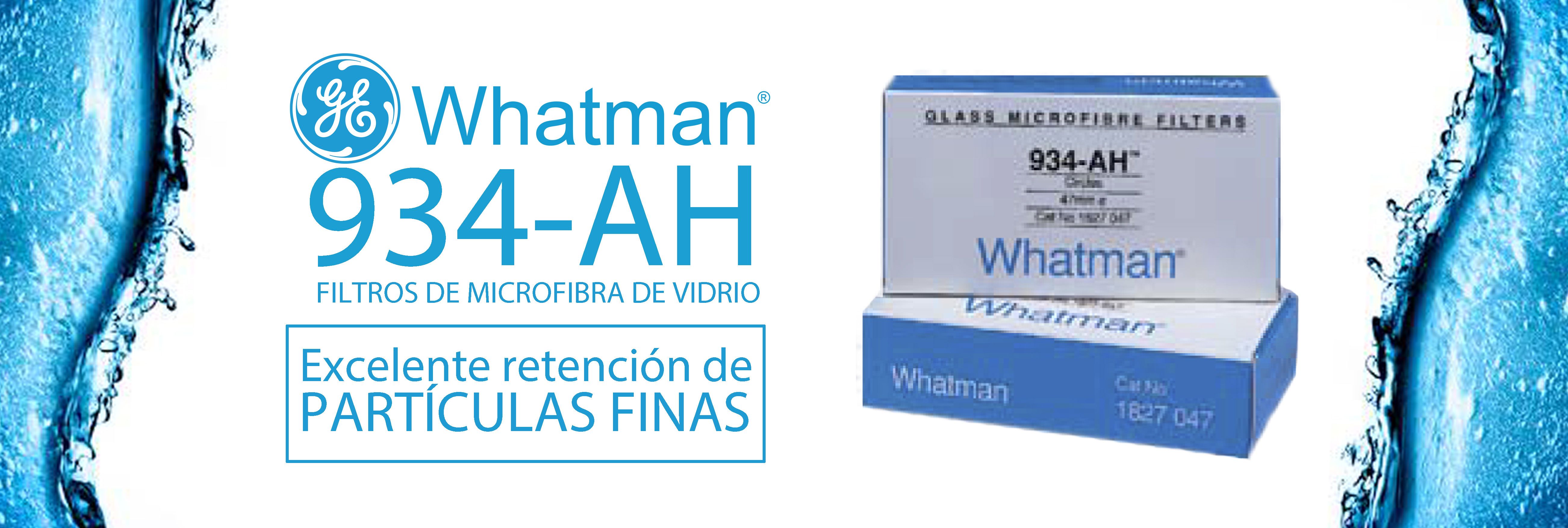 Whatman 934-AH: los mejores filtros para el análisis de sólidos en suspensión