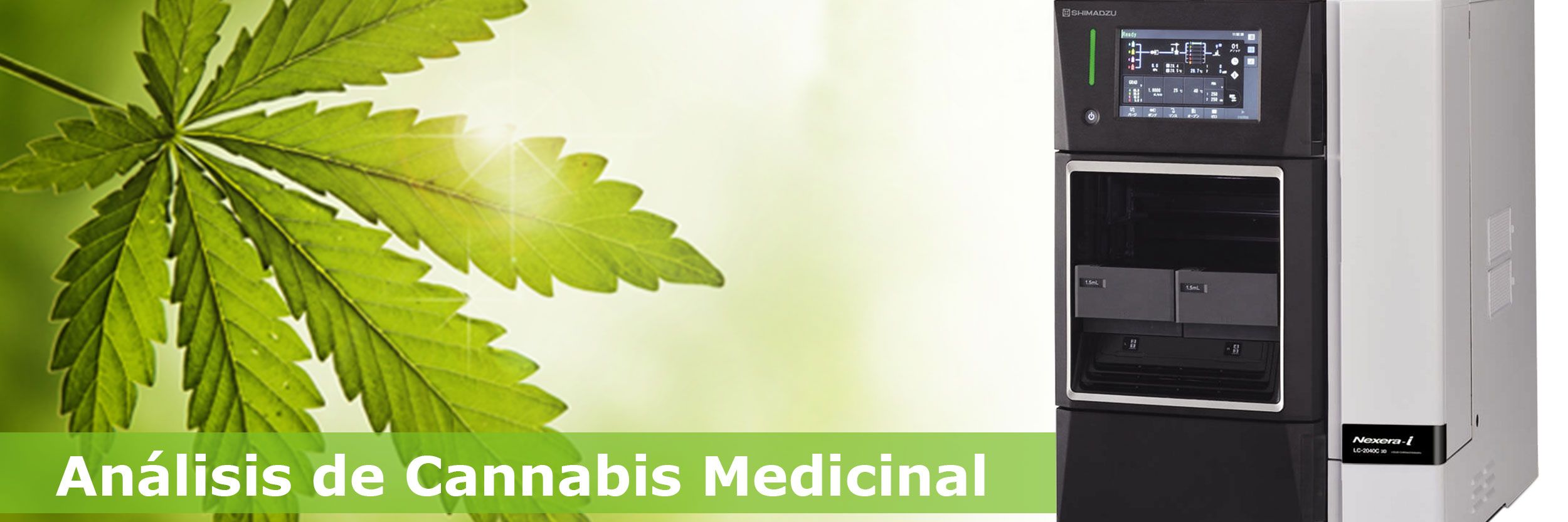 Análisis de potencia de cannabis medicinal