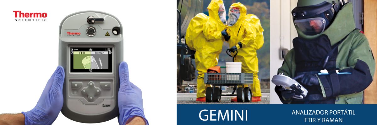 Nuevo analizador de sustancias químicas Gemini