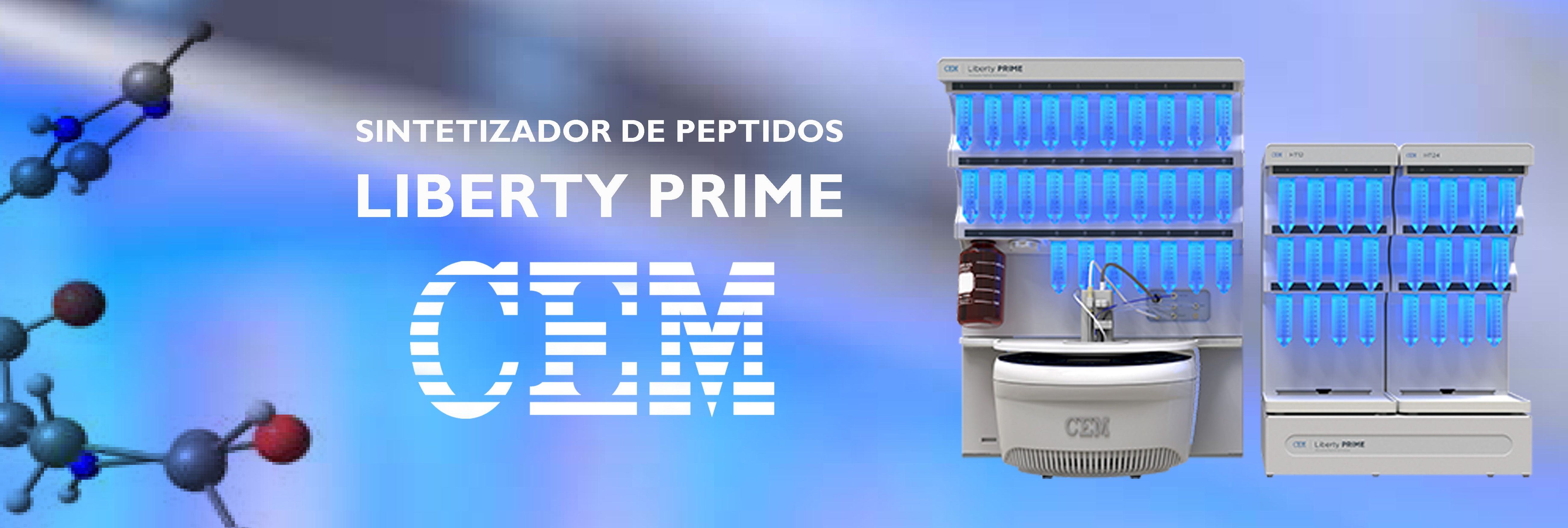 Presentamos el sintetizador de péptidos CEM Liberty Prime
