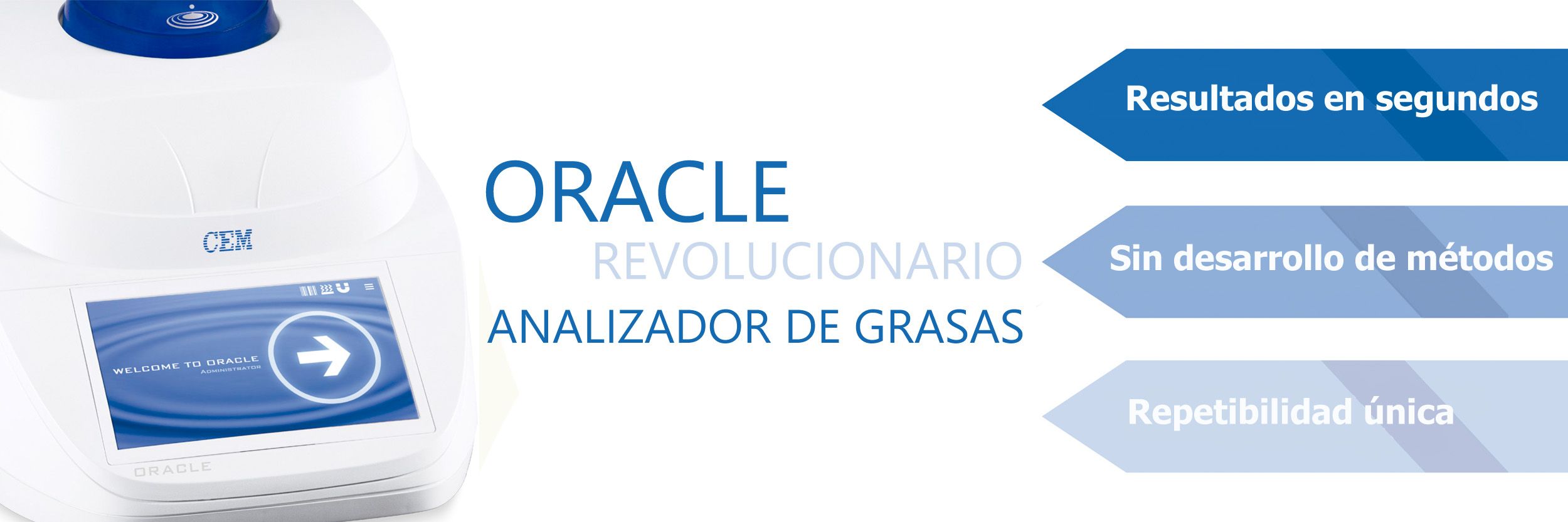 Oracle: el primer analizador de grasas sin desarrollo de métodos