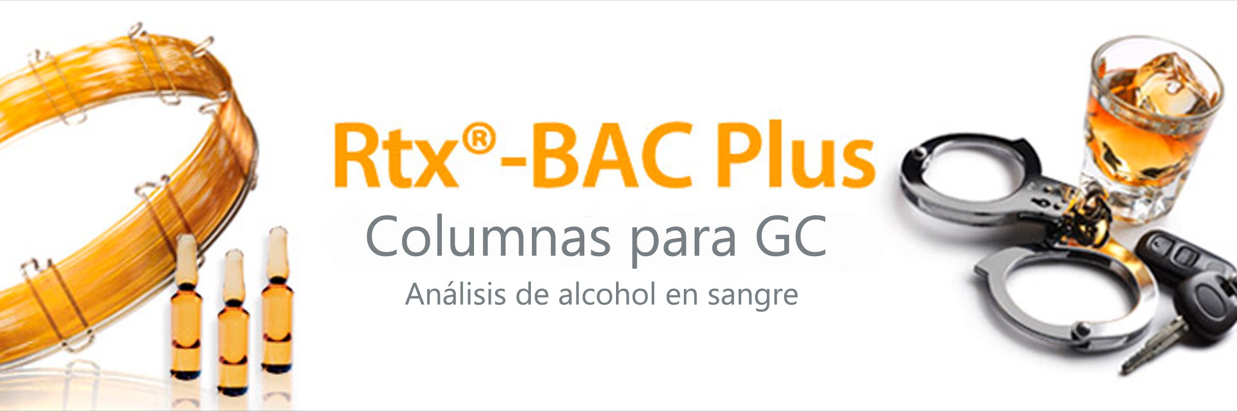 Rtx-BAC Plus, columnas específicas para el análisis de alcohol en sangre